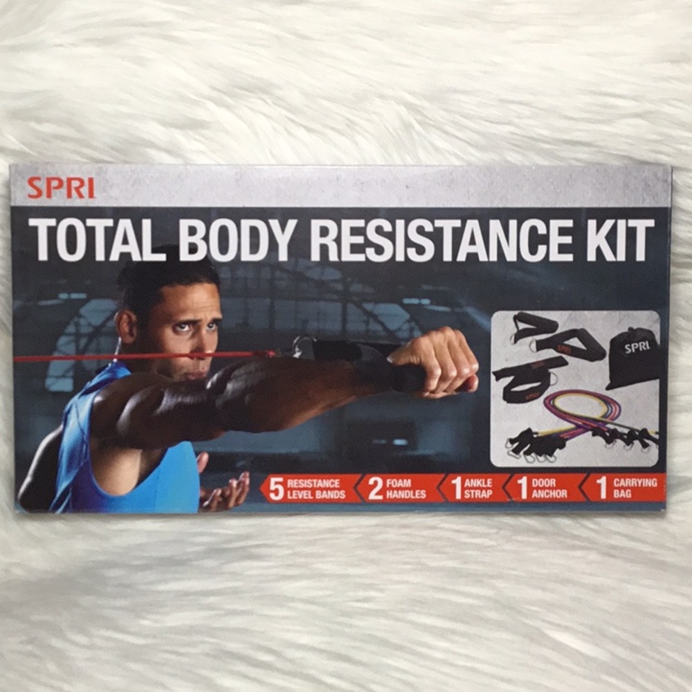 SPRI Total Body Resistance Kit, Sealed in Box